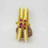 Exquisite Traditional Moti Bangles - Handcrafted Jewelry by Bhumi Art Jewellery